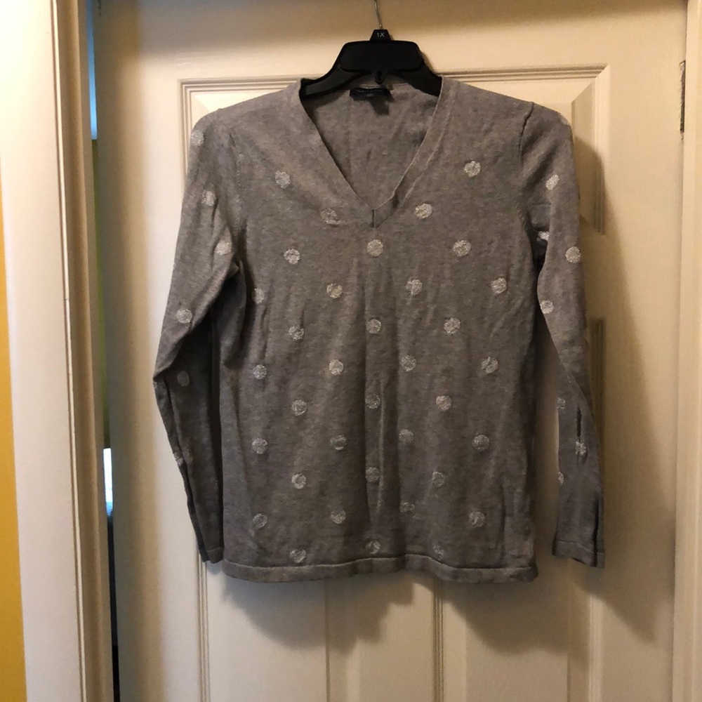 Women’s v neck cotton sweater by Tommy Hilfiger